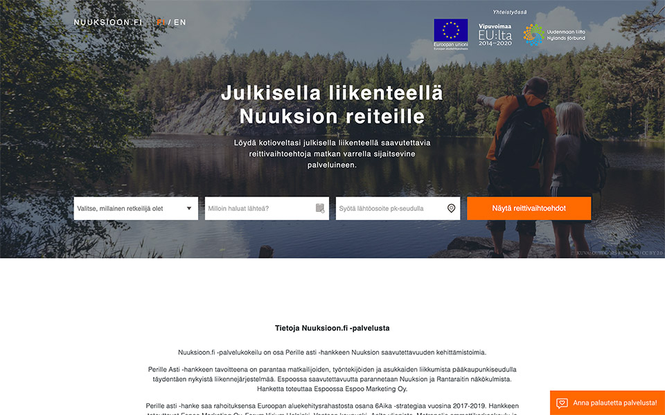 Nuuksioon screenshot