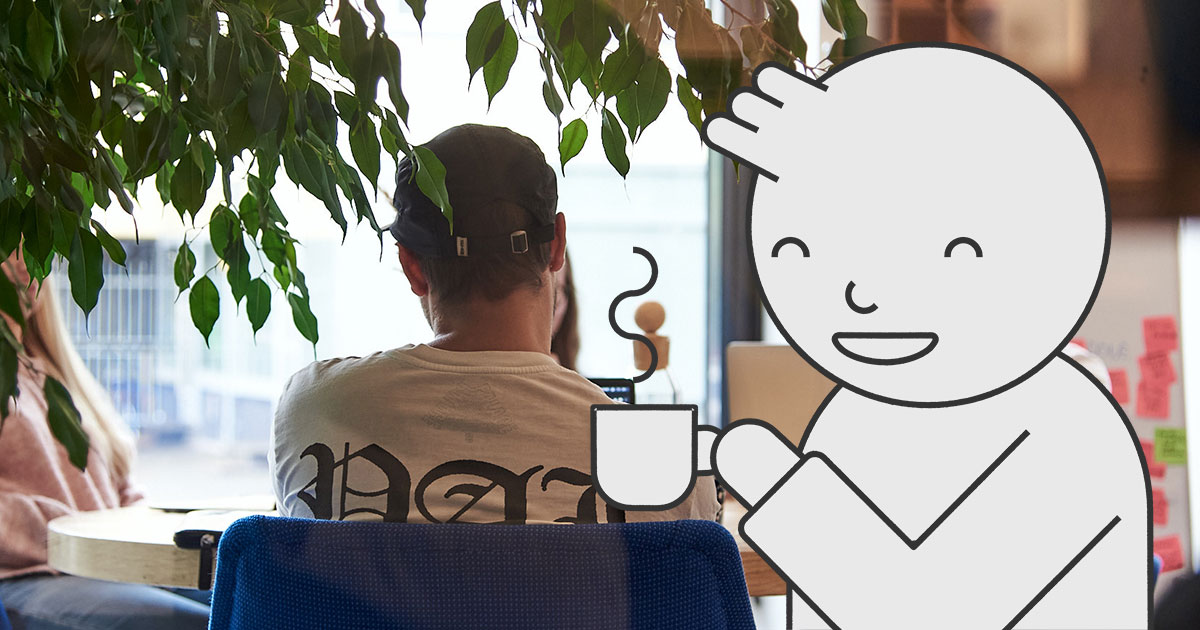 blogiteksti kahvitauko