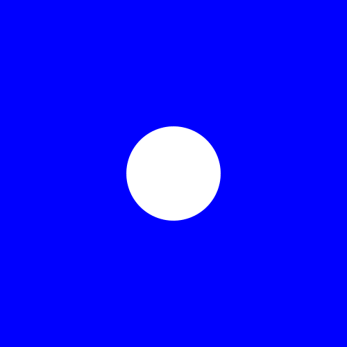 location-dot 1 Sykkivä piste sinisellä pohjalla