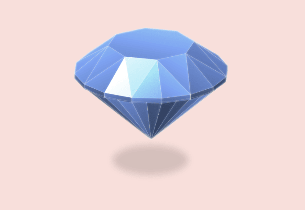 a Blue diamond